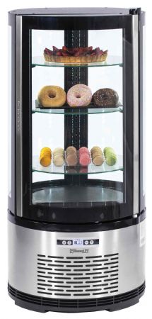 Vitrine réfrigérée de Boulangerie Pâtisserie ronde 100L - Casselin - CVRR100L