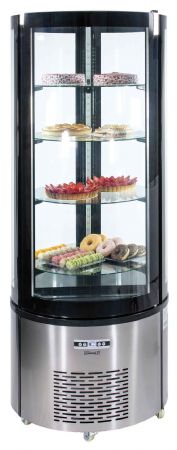 Vitrine réfrigérée de Boulangerie Pâtisserie ronde 360L - Casselin - CVRR360L