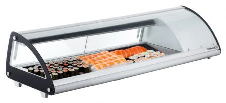 Vitrine à Tapas réfrigérée à sushis 63 L - Casselin - CVRS63L