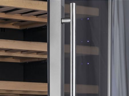 Cave à vin 1 porte vitrée 520 L 187 bouteilles +5/+20°C - Coolhead - CW 508