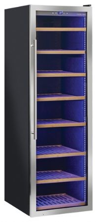 Cave à vin 1 porte vitrée 520 L 187 bouteilles +5/+20°C - Coolhead - CW 508