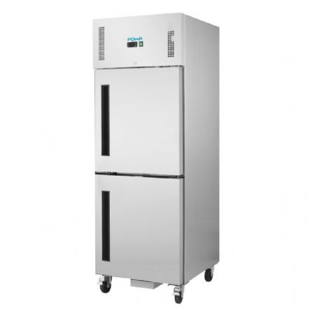 Armoire réfrigérateur positive professionnelle 2 portes 10 x GN 2/1 - Polar - CW193