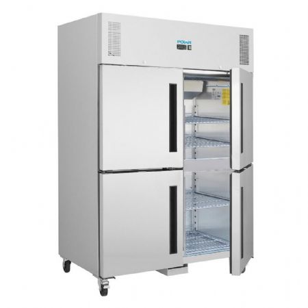 Armoire congélateur professionnelle 2 portes vitrées 20 x GN 2/1 - Polar - CW196