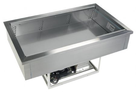 Cuve de refroidissement GN1/1 inox 96 L +2 à +8 °C - Tefcold - CW3/V