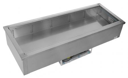 Cuve de refroidissement GN1/1 inox 159 L +2 à +8 °C - Tefcold - CW5/V