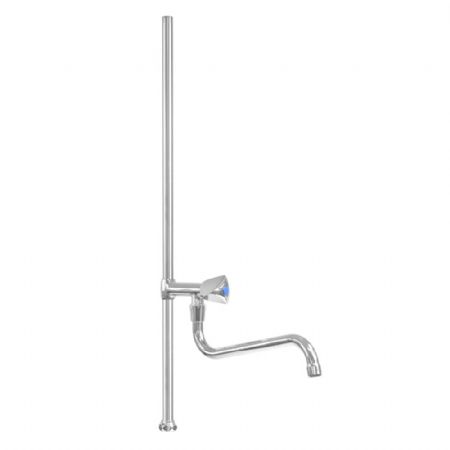 Robinetterie professionnelle plonge cuisine douchette et robinet mélangeur sortie mono-trou - Diamond Promo - CW8003-MT