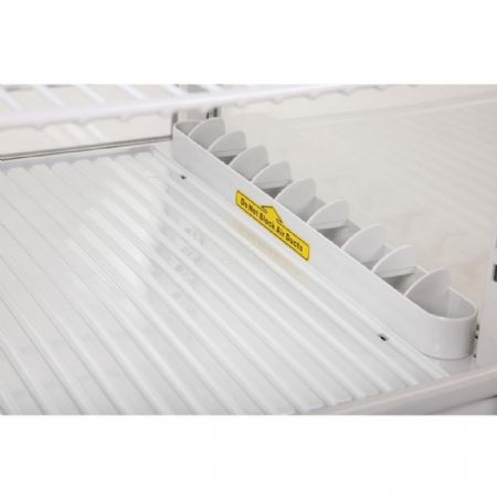 Vitrine comptoir présentation positive 68 L 428 mm blanche - Polar - CX578