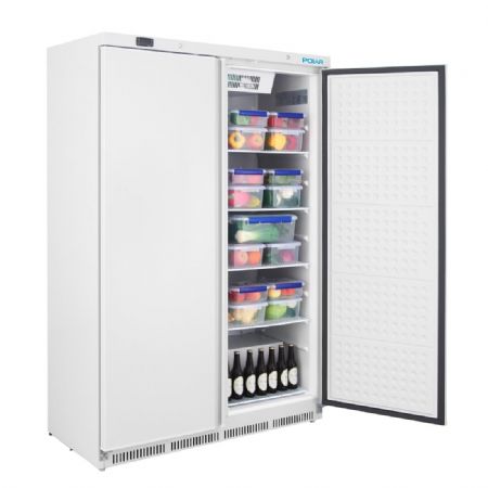 Armoire rfrigre +0/+8 C blanche avec 2 portes battantes - 744 litres