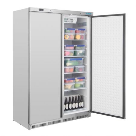 Armoire rfrigre positive inox avec 2 portes battantes 744 litres
