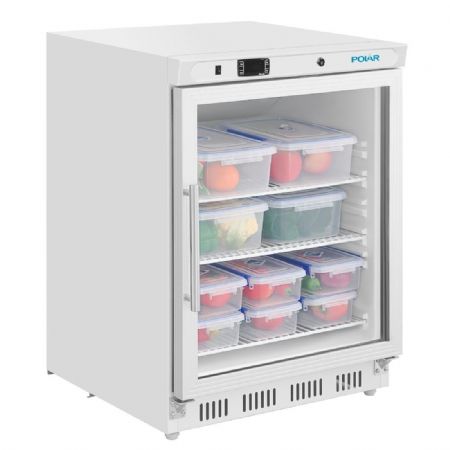 Vitrine rfrigre positive blanc  poser 150 litres