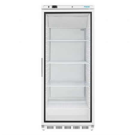 Armoire  boisson rfrigre positive 1 porte vitre murale blanche  600L