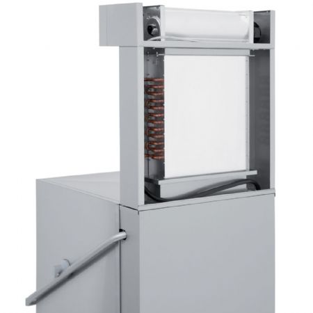 Lave-vaisselle professionnel à capot panier 500x500 mm condenseur-récupérateur de buées - Diamond Promo - D26/6B-RC