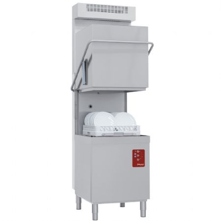 Lave-Vaisselle à Capot panier 500x500 mm avec condenseur-récupérateur de buées - Diamond Promo - D26/6B-RC