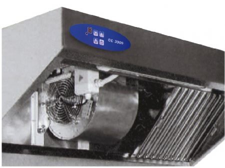 Groupe extraction hotte moteur incorporable PR10 à PR18 ventilateur centrifuge 230 V Mono 189 W - Afi-Collin-Lucy - D7