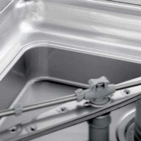 Lave-Vaisselle professionnel panier 500x500 mm avec pompe de vidange - Diamond Promo - D86/6-PS