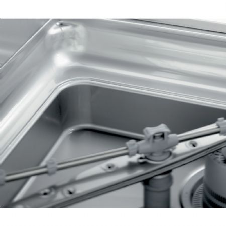 Lave-vaisselle pro pour panier 500x500mm + reservoir de sparation