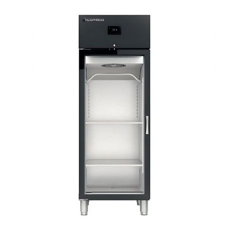 Armoire de maturation vitree noire 1 porte -2 / +8C puissance 0,3kW - 320L
