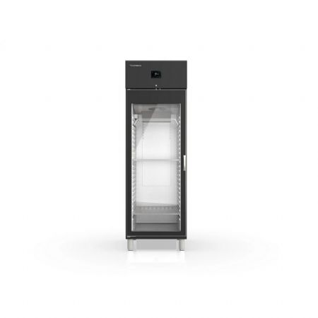 Armoire de maturation vitree noire 1 porte -2 / +8C - 645L