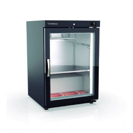 Armoire de Maturation de la Viande 1 porte vitrée noire 600x650x900 mm - Coreco - DAV-200