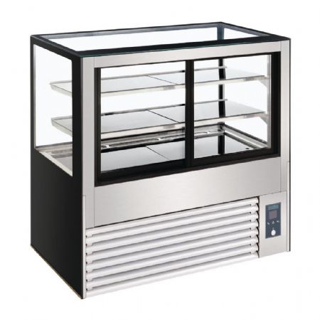 Vitrine comptoir présentation positive 385 L 1200 mm - Polar - DB951