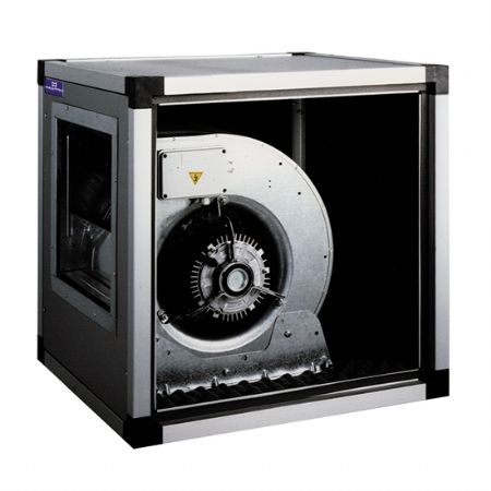Groupe extraction hotte directement accouplé 1 vitesse 3500 m³/h 600x600x600 mm - Virtus - DBZ0003