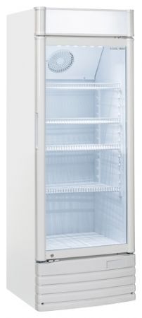 Armoire à boissons réfrigérée 1 porte vitrée blanche 300 L +1/+10°C - Coolhead - DC 328C Armoire à boissons réfrigérée 1 porte vitrée blanche 300 L +1/+10°C - Coolhead - DC 328C