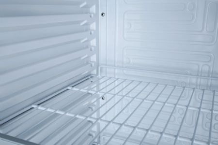 Vitrine réfrigérée à boissons noire avec bandeau lumineux 1 porte vitrée 360 L +1/+10°C - Coolhead - DC 350CBF