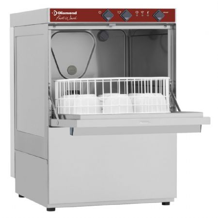 Lave-Verres professionnel panier rond diamètre 350 mm - Diamond - DC202/6R