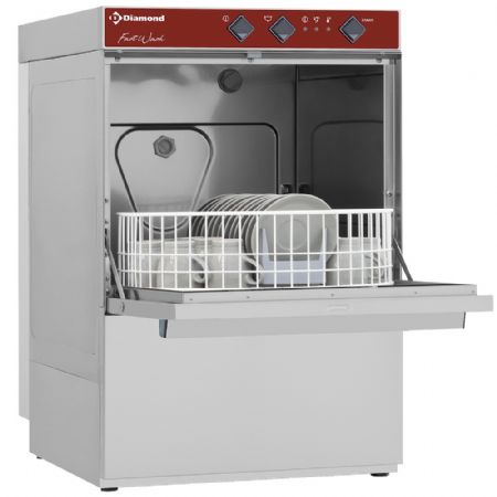Lave-Verres professionnel panier rond diamètre 400 mm - Diamond - DC402/6R