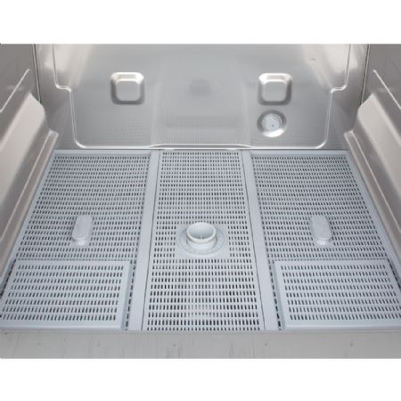 Lave-vaisselle professionnel avec pompe de vidange et panier - Diamond - DC502/6M-PS
