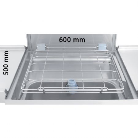 Lave-vaisselle professionnel à capot panier 600x500 mm avec adoucisseur - Diamond - DCR37/6-AC