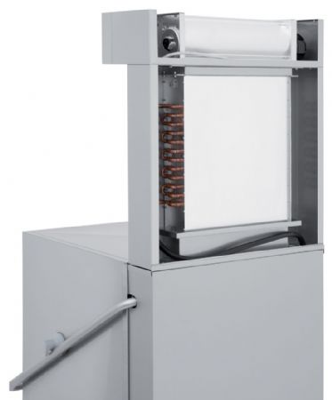 Lave-vaisselle professionnel à capot panier 600x500 mm avec pompe de rinçage - Diamond Promo - DCR37/6-RC