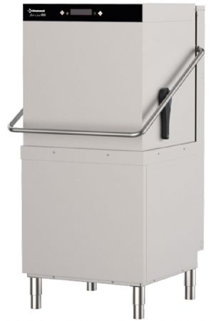 Lave-vaisselle à capot professionnel avec pompe de vidange panier 60x50 cm - Diamond - DCR49/EV