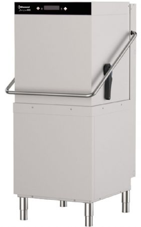 Lave-vaisselle professionnel à capot avec pompe de vidange panier 50x50 cm - Diamond Promo - DCS9/EV