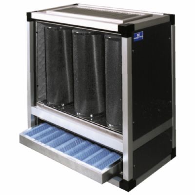 Caisson de filtration à charbon actif sans moteur - avec débit 2500 m³/h Caisson de filtration à charbon actif sans moteur - avec débit 2500 m³/h