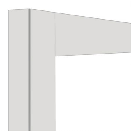 Dco vitrine 530 Lt. Blanc mat