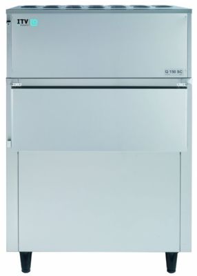 Machine à glaçons pleins 40g à injection à air avec réserve intégrée 15 kg - prod 30 kg/24h Machine à glaçons pleins 40g à injection à air avec réserve intégrée 15 kg - prod 30 kg/24h