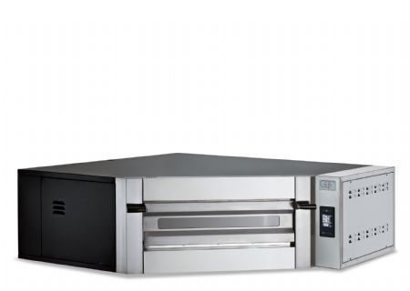 Four à pizza électrique professionnel monophasé ou triphasé 1 chambre 7 pizzas Ø 36 cm thermostat digital - GGF - DELUXE 1 Four à pizza électrique professionnel monophasé ou triphasé 1 chambre 7 pizzas Ø 36 cm thermostat digital - GGF - DELUXE 1