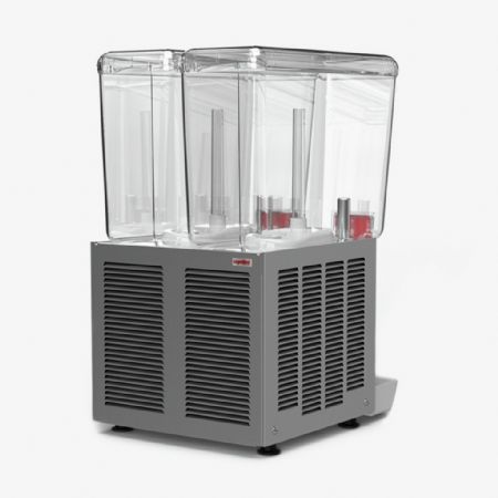Machine à jus 2 cuves de 12 litres avec système agitateur ou pompe immergée - Ugolini - DELUXE12/2