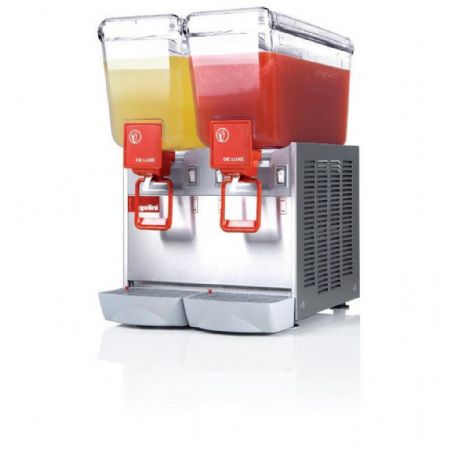 Machine à jus 2 cuves de 12 litres avec système agitateur ou pompe immergée - Ugolini - DELUXE12/2 Machine à jus 2 cuves de 12 litres avec système agitateur ou pompe immergée - Ugolini - DELUXE12/2