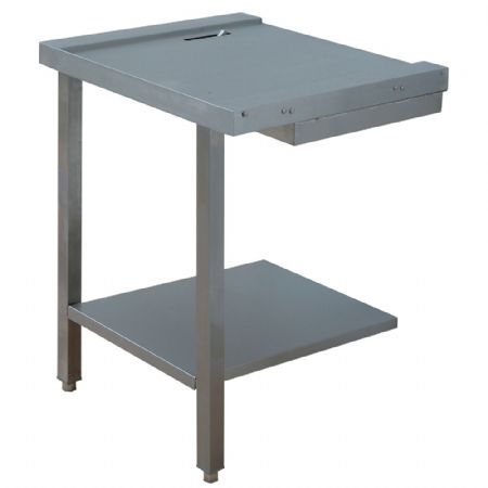 Table d'Entrée Chargeur d'angle mécanisé gauche 600x650x850 mm - Diamond - DGCA