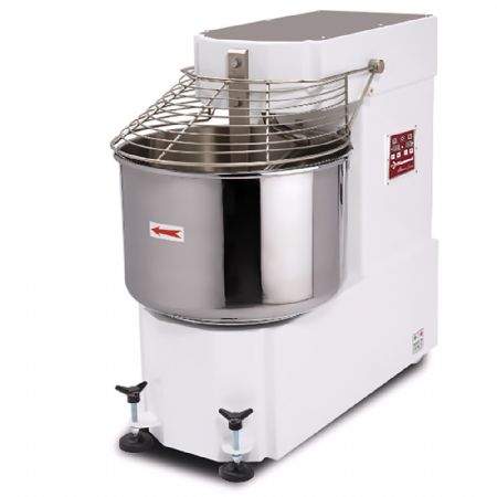 Pétrin boulangerie à spirale 85 L 2 vitesses automatique digital sur roues et vérins 1020x575x1010 mm - Diamond - DH80B/T2V Pétrin boulangerie à spirale 85 L 2 vitesses automatique digital sur roues et vérins 1020x575x1010 mm - Diamond - DH80B/T2V