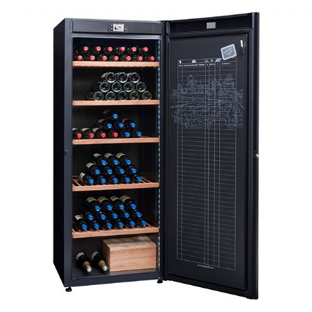 Cave  vins de vieillissement 1 porte pleine - 294 bouteilles