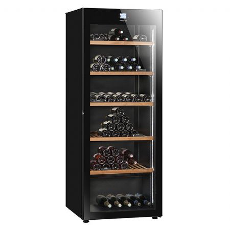 Cave  vins de vieillissement 1 porte vitre - 294 bouteilles