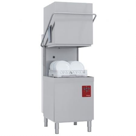 Lave-Vaisselle à Capot panier 500x500 mm avec doseur détergent liquide - Diamond Promo - DK7/6-D9
