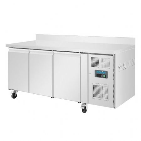 Table négative 417 L 3 portes avec dosseret - Polar - DL917