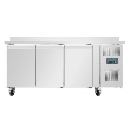 Table négative 417 L 3 portes avec dosseret - Polar - DL917