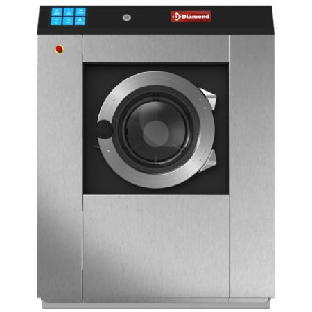 Buanderie Lave-Linges industriel à super essorage 32 kg inox cuve inox et essorage 915 tr/min - Diamond - DLW32-TS/N