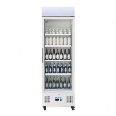 Armoire à Boissons positive 368 L blanche - Polar - DM076