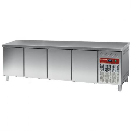 Tour réfrigéré pâtissier ventilé positif 4 portes pleines 760 L - Diamond Promo - DP255/PC-R2
